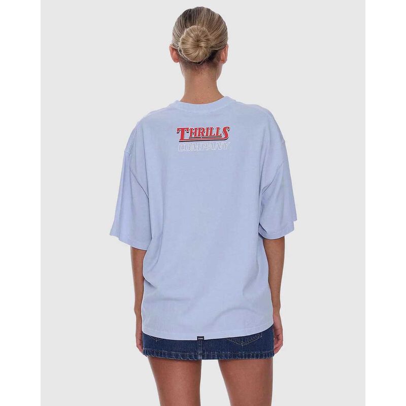 Thrills Full Throttle Oversized Tee image number 1